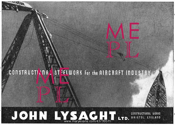 : Lysaght Constructional Steelwork For The Aircraft Industry : Lysaght Constructional Steelwork For The Aircraft Industry