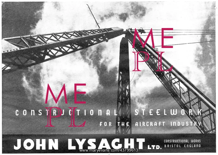 : Lysaght Constructional Steelwork For The Aircraft Industry : Lysaght Constructional Steelwork For The Aircraft Industry