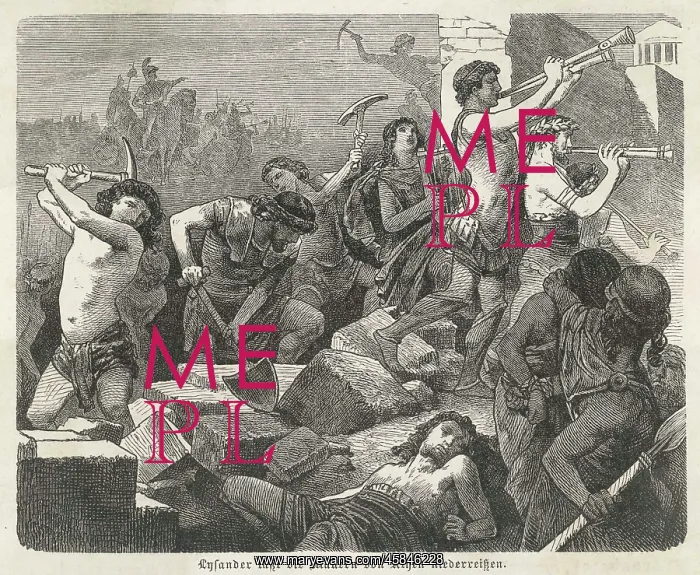 : Lysander Destroys Athens : Lysander Destroys Athens