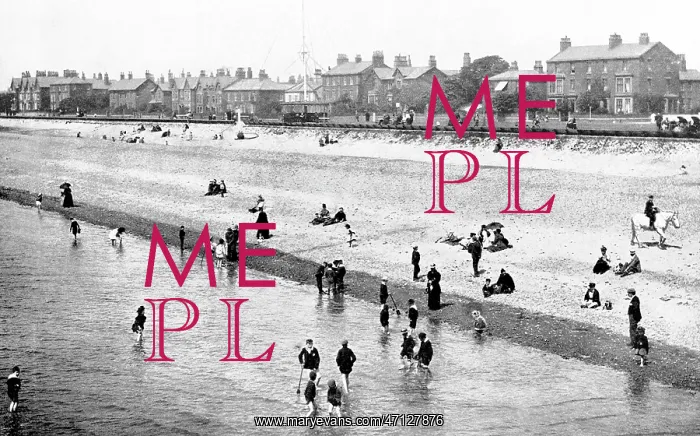  : Lytham St Annes beach early 1900's