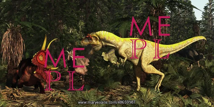 : Lythronax dinosaur confronts a Diabloceratops : Lythronax dinosaur confronts a Diabloceratops
