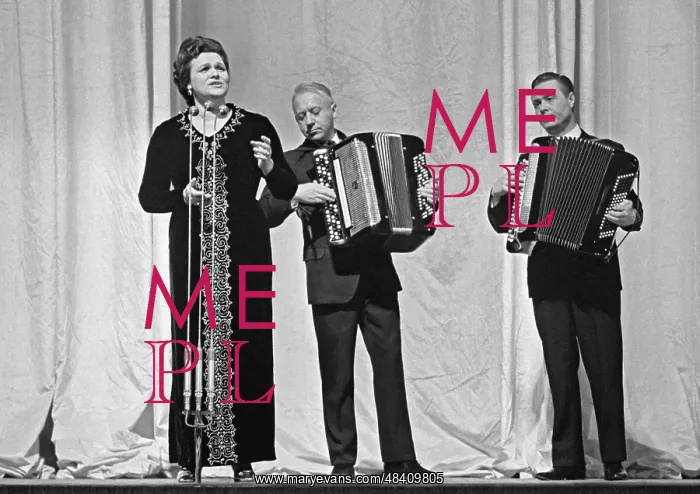 : Lyudmila Zykina, 1970 : Lyudmila Zykina, 1970