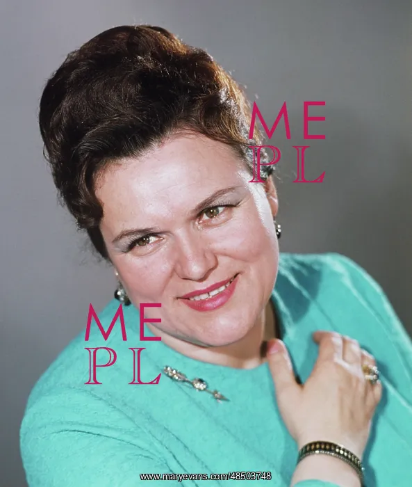 : Lyudmila Zykina, 1970 : Lyudmila Zykina, 1970