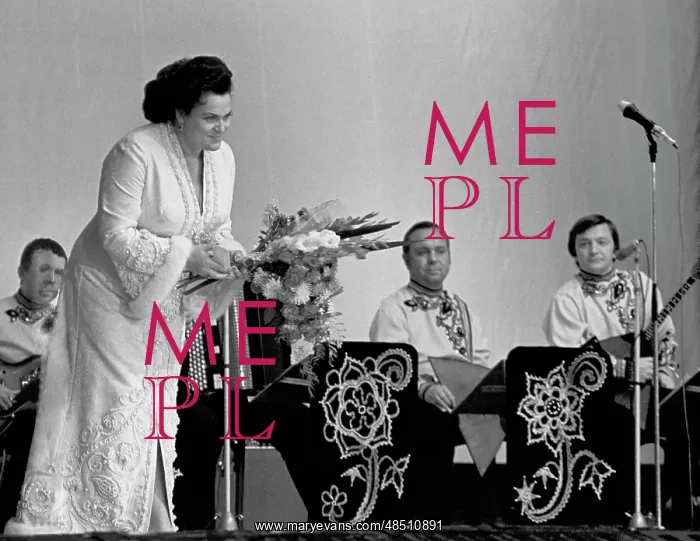 : Lyudmila Zykina, 1977 : Lyudmila Zykina, 1977