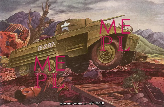  : M-8 Artillery Vehicle