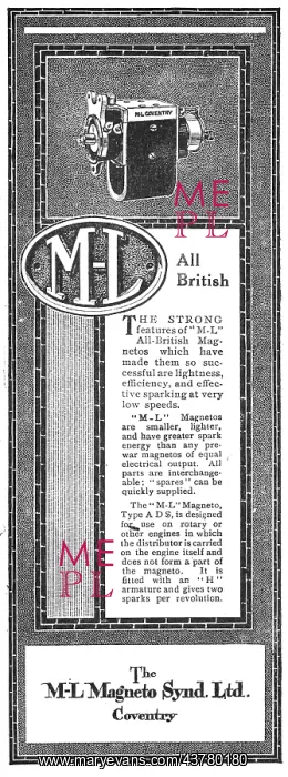 : M-L All British Aero Engine Magnetos : M-L All British Aero Engine Magnetos