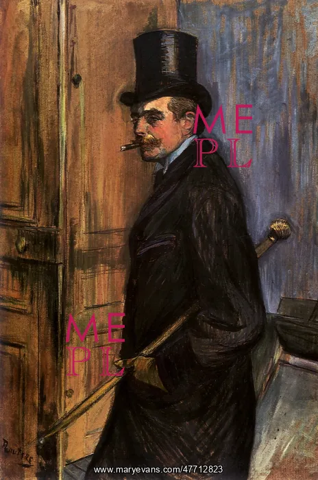 : M. Louis Pascal, by Toulouse-Lautrec : M. Louis Pascal, by Toulouse-Lautrec