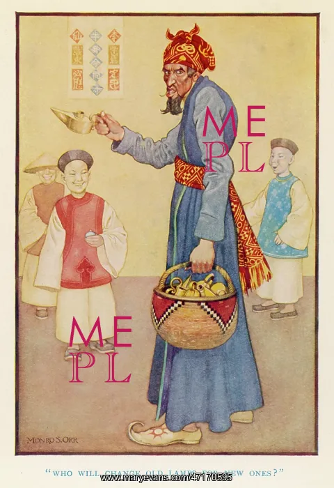  : M ORR / ALADDIN BUYS LAMP
