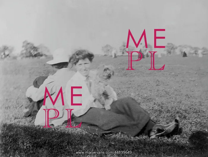  : M. Tempest with dog