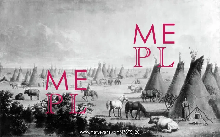 : M @ tis Indian Encampment : M @ tis Indian Encampment