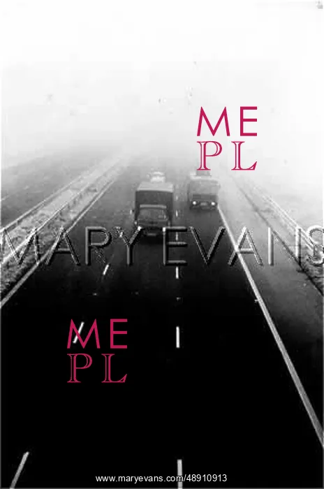 : M3 MOTORWAY IN THE FOG : M3 MOTORWAY IN THE FOG