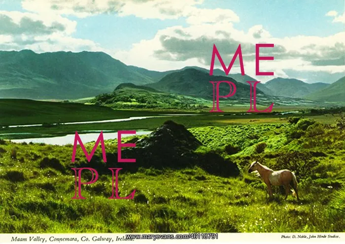 : Maam Valley, Connemara, County Galway, Republic of Ireland : Maam Valley, Connemara, County Galway, Republic of Ireland