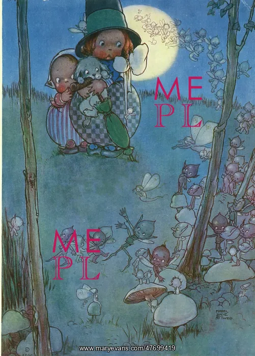 : Mabel Lucie Attwell - Who's Afraid