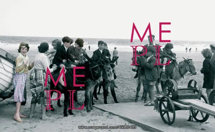  : Mablethorpe, Donkey Rides c1955