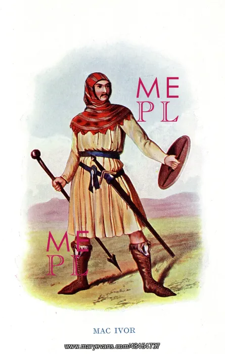 : Mac Ivor, Traditional Scottish Clan Costume : Mac Ivor, Traditional Scottish Clan Costume