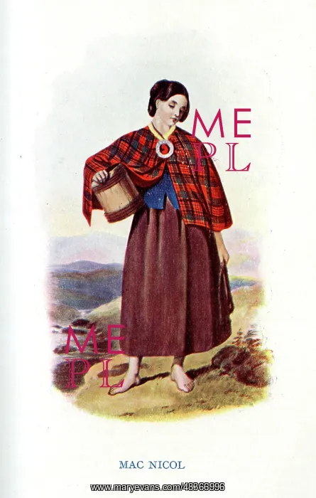 : Mac Nicol, Traditional Scottish Clan Costume : Mac Nicol, Traditional Scottish Clan Costume