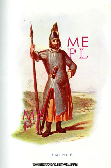 : Mac Phee, Traditional Scottish Clan Costume : Mac Phee, Traditional Scottish Clan Costume