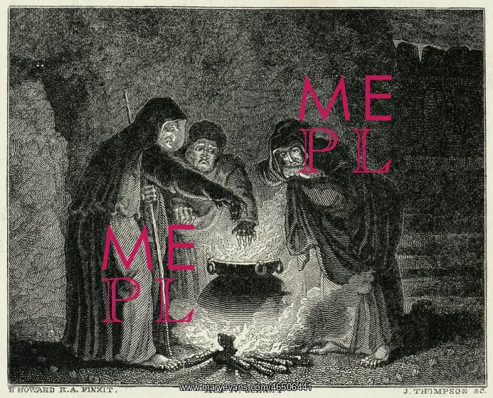 : Macbeth - Shakespeare - The Witches - Cauldron : Macbeth - Shakespeare - The Witches - Cauldron