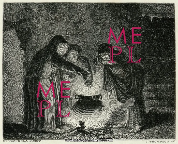 : Macbeth - Shakespeare - The Witches - Cauldron : Macbeth - Shakespeare - The Witches - Cauldron