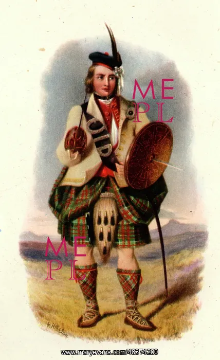  : MacDonald of Clanranald tartan