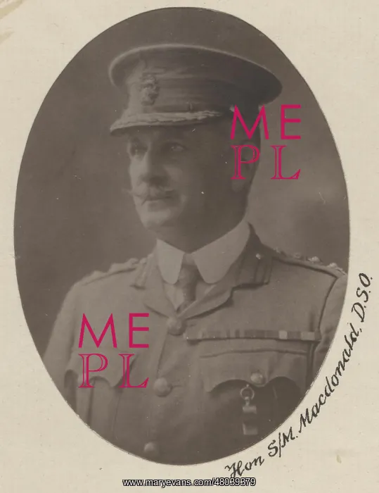 : Macdonald DSO, Transvaal Scout Council : Macdonald DSO, Transvaal Scout Council