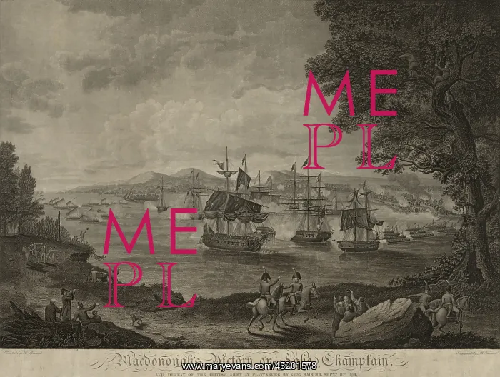 : Macdonough's victory on Lake Champlain. ? : Macdonough's victory on Lake Champlain. ?