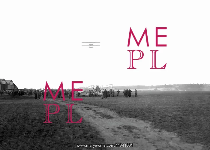 : Macfie Empress Biplane on the Ground : Macfie Empress Biplane on the Ground