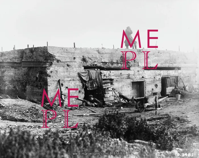 : Machine gun post, Queant line 1918 : Machine gun post, Queant line 1918
