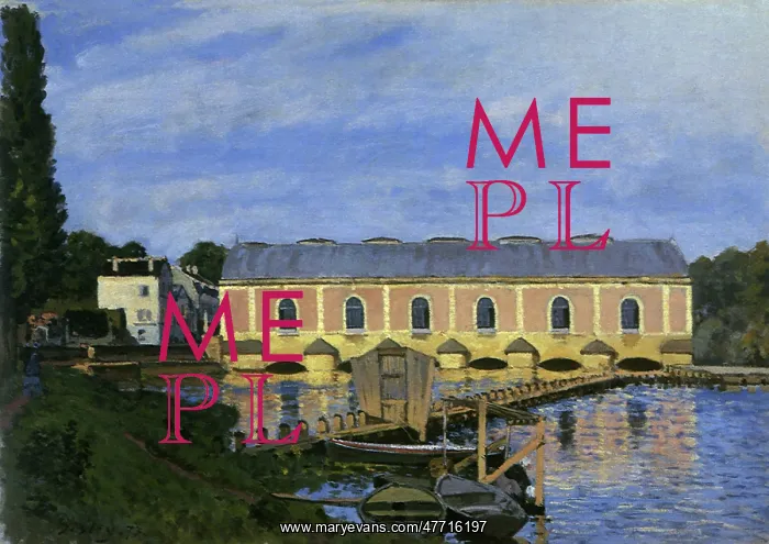  : The Machine de Marly, by Alfred Sisley