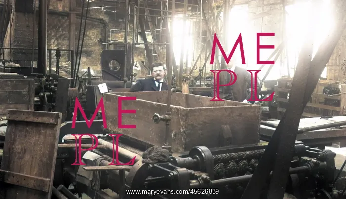 : Machine plank shop at Battersby's hatworks : Machine plank shop at Battersby's hatworks