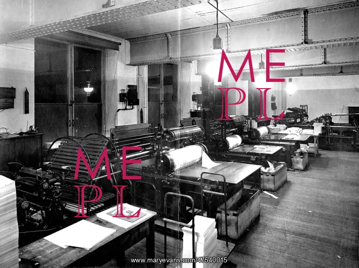  : Machine room at publishers