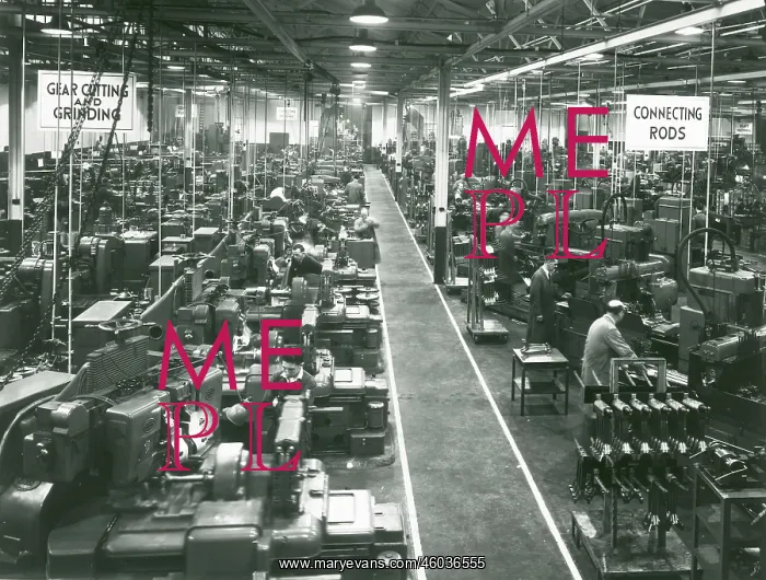 : Machine shop, Deltic production : Machine shop, Deltic production