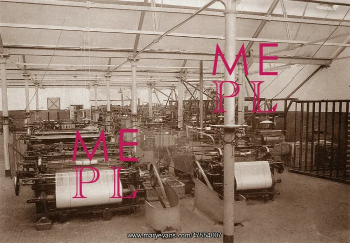 : Machine Weaving at Merxplas Labour Colony, Belgium : Machine Weaving at Merxplas Labour Colony, Belgium
