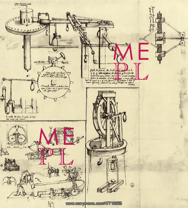: Machinery Components, by Leonardo da Vinci : Machinery Components, by Leonardo da Vinci