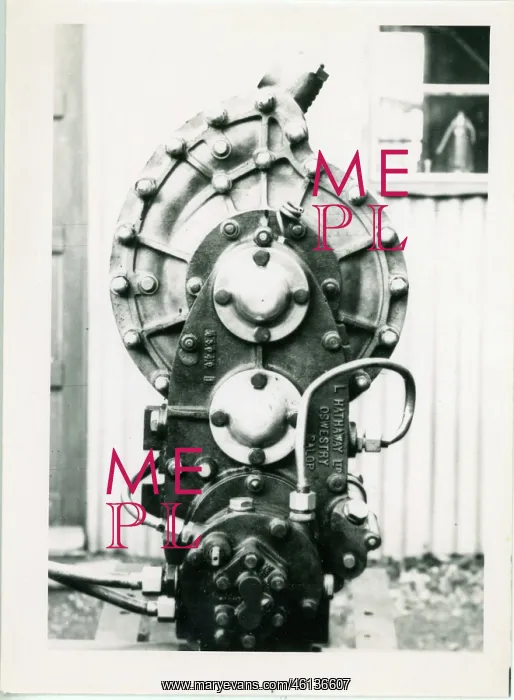 : Machinery produced by Lawrence Hathaway, Member of IMechE