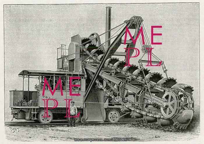  : MACHINES / EXCAVATOR
