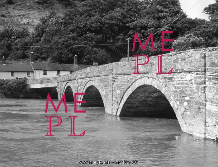 : MACHYNLLETH BRIDGE : MACHYNLLETH BRIDGE