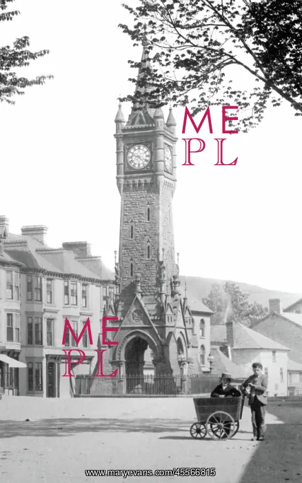  : Machynlleth, the Clock Tower 1896