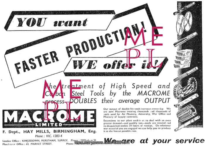 : Macrome Metal Treatments For Machine & Hand Tools : Macrome Metal Treatments For Machine & Hand Tools