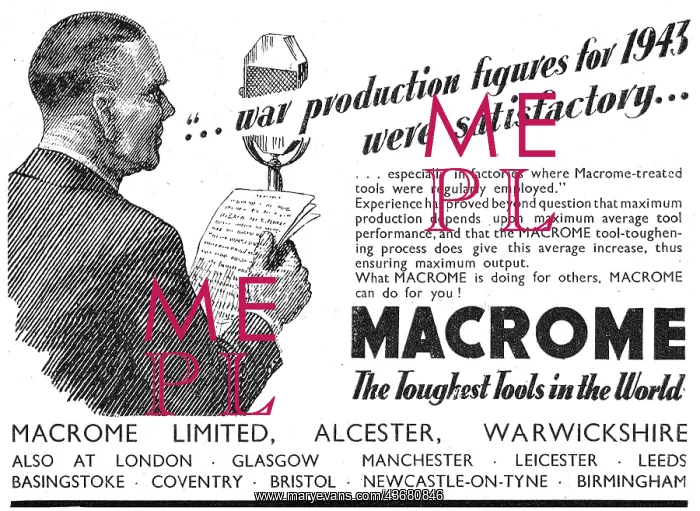  : Macrome Tool Treatment