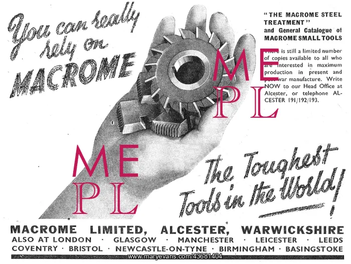  : Macrome Tool Treatment