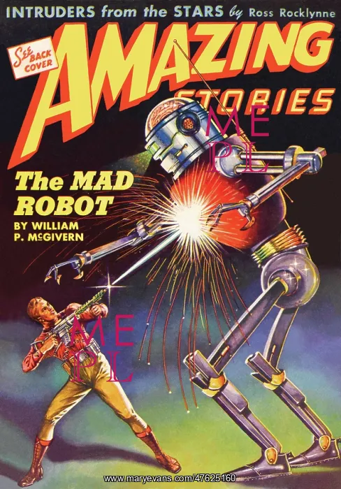 : The Mad Robot by William P Mcgivern : The Mad Robot by William P Mcgivern