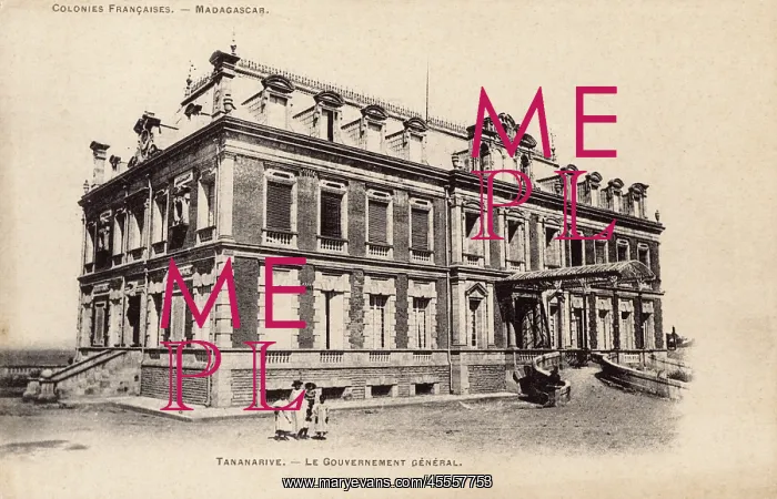 : Madagascar - Tananarive - The Government Building : Madagascar - Tananarive - The Government Building