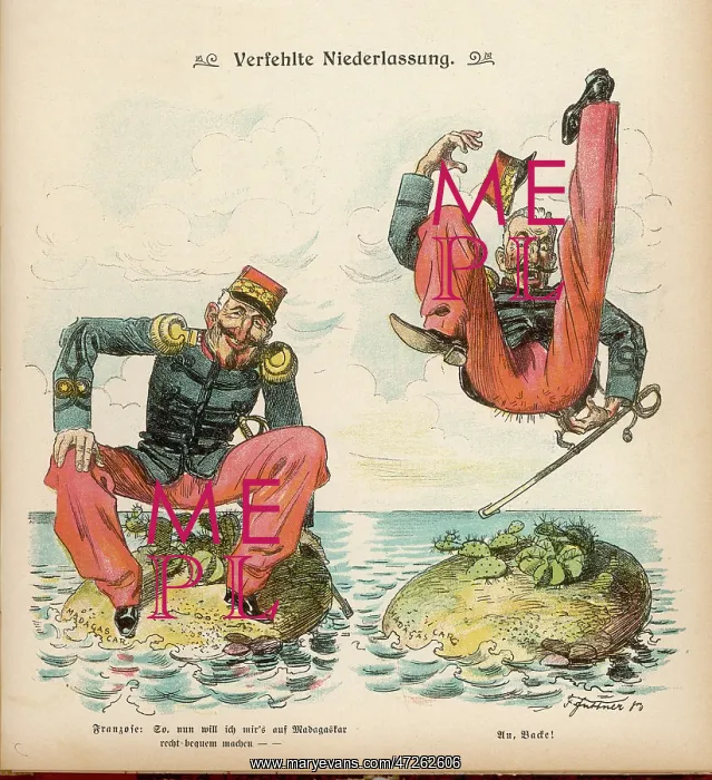 : MADAGASCAR WELCOME 1895 : MADAGASCAR WELCOME 1895