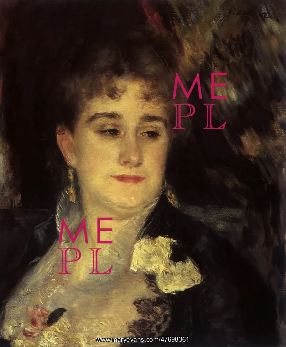 : Madame Charpentier, by Renoir : Madame Charpentier, by Renoir