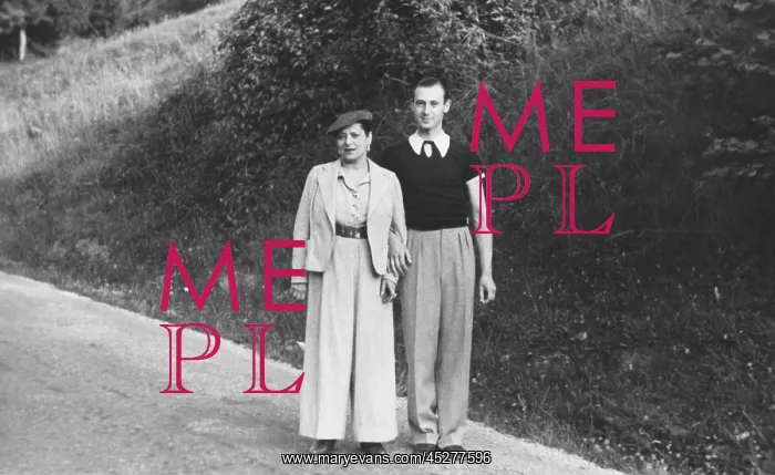 : Madame Helena Rubenstein and her oldest son, Roy : Madame Helena Rubenstein and her oldest son, Roy