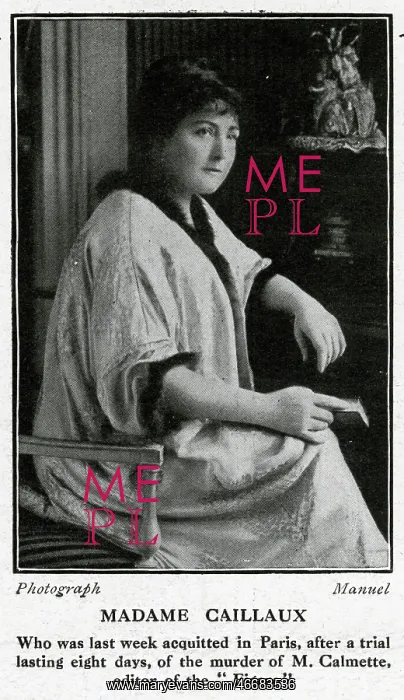  : Madame Henriette Caillaux