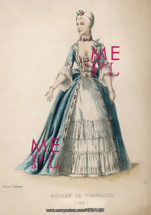 : Madame De Pompadour - 1750 : Madame De Pompadour - 1750