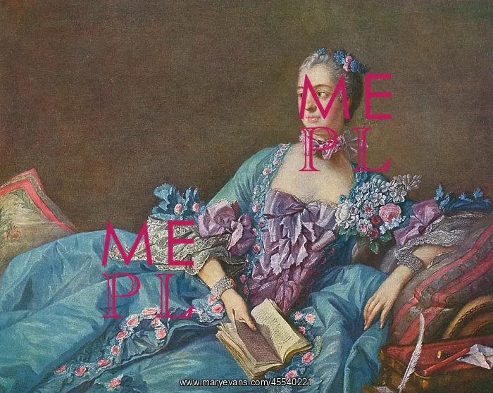 : Madame De Pompadour - Boucher : Madame De Pompadour - Boucher