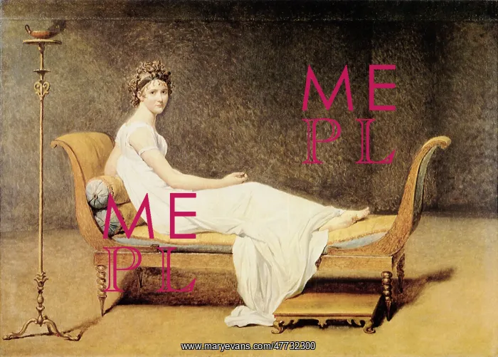  : Madame Recamier, by J-L David
